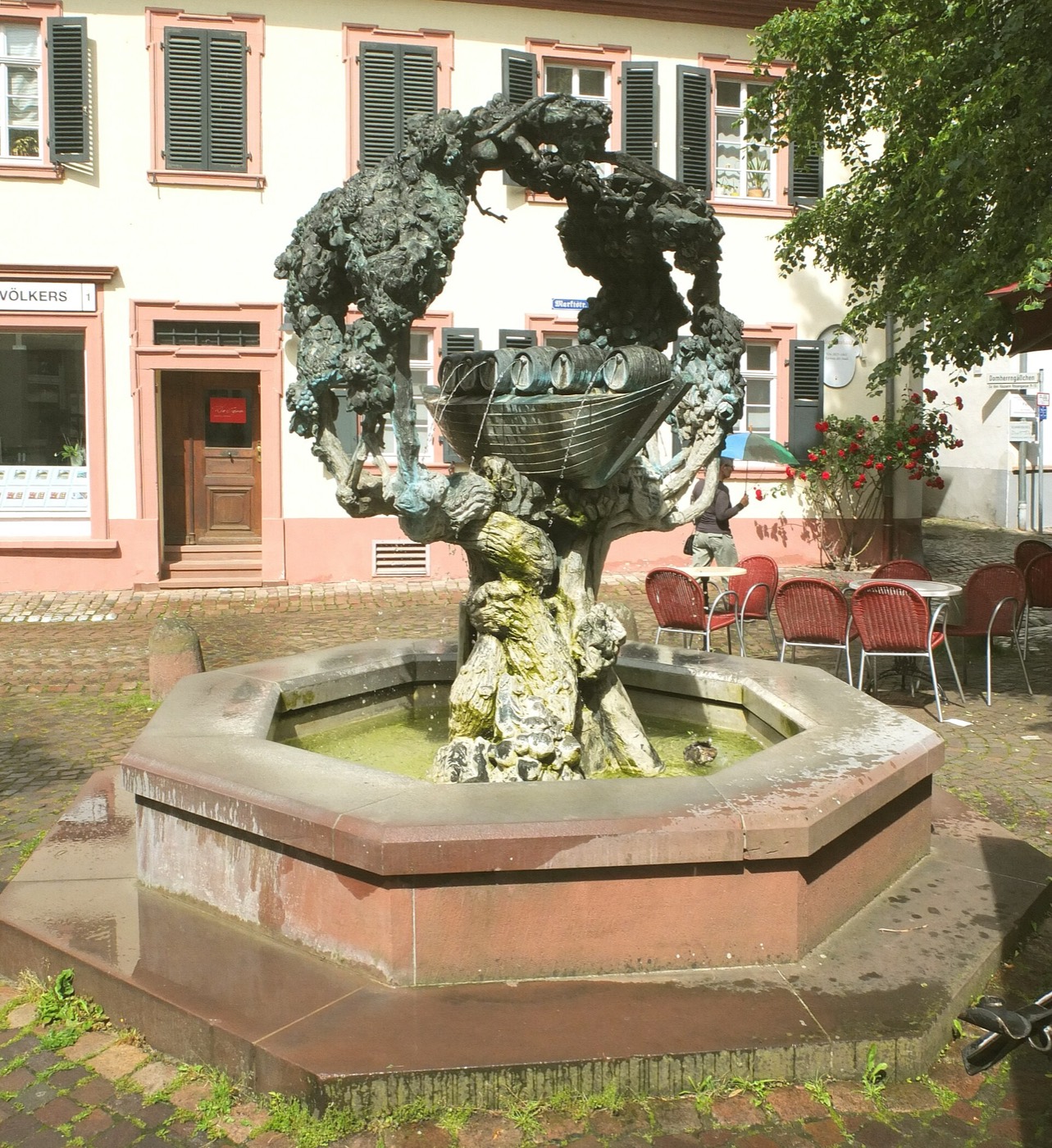 Brunnen am Markt in Eltville